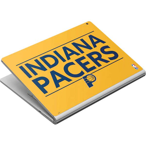 NBA Indiana Pacers Standard - Yellow Surface Book Skin